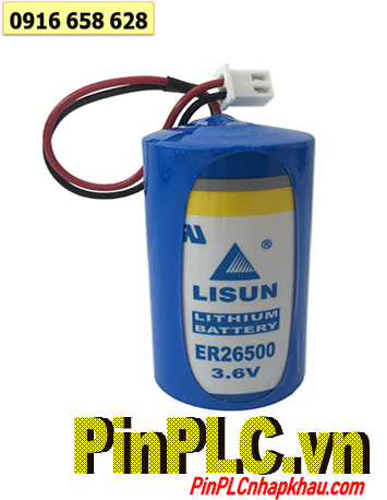 Lisun ER26500 _Pin ER26500; Pin nuôi nguồn Lisun ER26500 lithium 3.6v C 9000mAh chính hãng